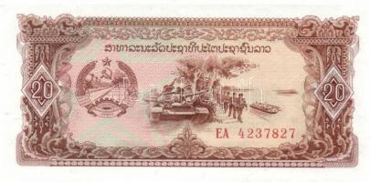 Laosz 12 klf modern bankjegy T:I