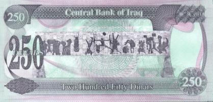 Irak 10klf db modern bankjegy T:I