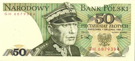Lengyelország 4 klf modern bankjegy T:I
