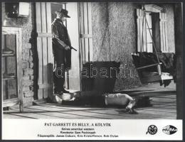 cca 1973 ,,Pat Garrett és Billy, a kölyök" című amerikai westernfilm jelenetei és szereplői (kö...