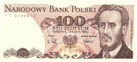 Lengyelország 4 klf modern bankjegy T:I