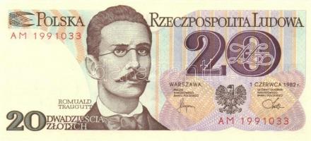 Lengyelország 4 klf modern bankjegy T:I