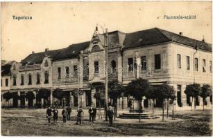 1940 Tapolca, Pannonia szálloda, kávéház. Vasúti levelezőlapárusítás 2428.