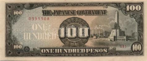 Japán megszállások 10klf db modern bankjegy T:I