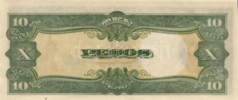 Japán megszállások 10klf db modern bankjegy T:I