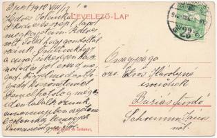 1912 Budapest XII. Városmajor utca 30-al szemben Bányász Ágoston üzlete a Városmajor utca 27. szám a...