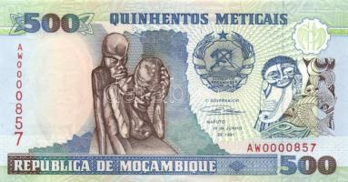 Mozambik 8 klf bankjegy T:I