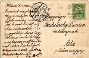 1910 Makó, vasútállomás. W.L. Bp. 4125. (EK)