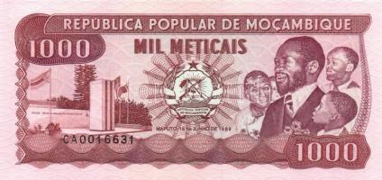 Mozambik 8 klf bankjegy T:I