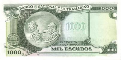 Mozambik 8 klf bankjegy T:I