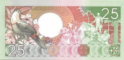 Szurinám 7klf db modern bankjegy T:I