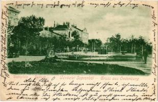 1902 Sopron, Oedenburg; Deák tér
