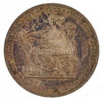 Ausztria 1879. 2G Ag "I. Ferenc József és Erzsébet királynő / Ezüstlakodalom" Bécs T:1-,2 ...