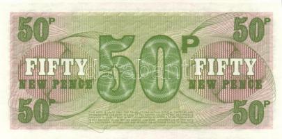 Nagy-Britannia 1950-es, 60-as, 70-es évek katonai bankjegyek 6 klf db T:I