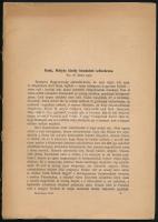 Dr. Elekes Lajos: Buda, Mátyás király birodalmi székvárosa. (Különlenyomat a Városi Szemléből). (Bp., 1940, Székesfővárosi Házinyomda), 48 p. Kiadói papírkötés, hiányzó borítóval, sérülésekkel.