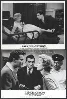 cca 1958 ,,Csendes otthon" című magyar film jelenetei és szereplői (köztük Zenthe Ferenc, Galam...