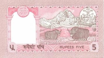 Nepál 8 klf modern bankjegy T:I