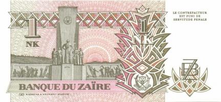 Zaire 10klf db modern bankjegy T:I