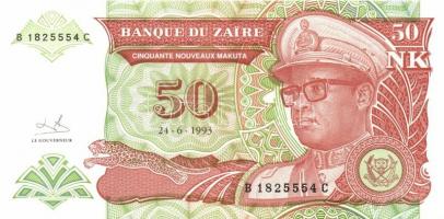 Zaire 10klf db modern bankjegy T:I