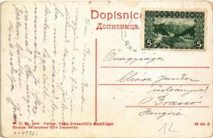Brod, Bosanski Brod; Sava river. W.L. Bp. 9992. Verlag Vuko Jovanovic (worn corners)