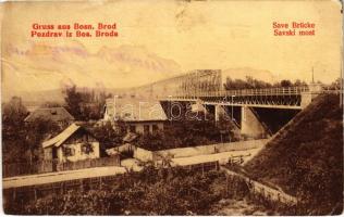 Brod, Bosanski Brod; Sava bridge. W.L. Bp. 292. (Rb)