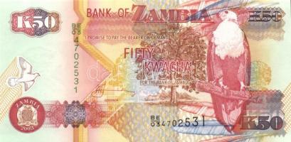 Zambia 8klf db modern bankjegy T:I