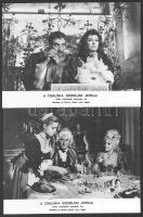 cca 1972 ,,A csalóka szerelem játékai" című csehszlovák film jelenetei és szereplői, 23 db vint...