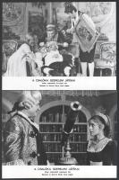 cca 1972 ,,A csalóka szerelem játékai" című csehszlovák film jelenetei és szereplői, 23 db vint...