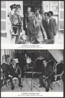 cca 1965 ,,A csendőr nyugdíjba megy" című francia filmvígjáték jelenetei és szereplői (köztük L...