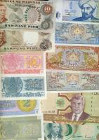 Ázsia 58klf db modern bankjegy T:I