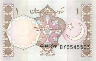 Pakisztán 5 klf modern bankjegy T:I