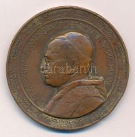 Berán Lajos (1882-1943), Rejőd Tiborc (1892-1972) DN IX. Pius aranyozott bronz emlékérem (45mm) T:3 aranyozás lekopott, ph.