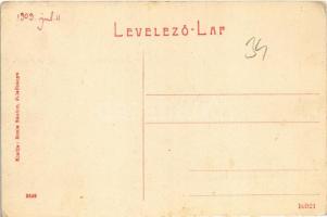 Felsőbánya, Baia Sprie; városház, Róth Mihály üzlete. Bonis Sándor kiadása 2359. (W.L. ?) / town hal...