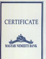 2004. 5000Ft Ag "Visegrádi vár" T:BU Csak 4000db! Eredeti díszdobozban, tanúsítvánnyal!