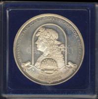 1990. "Mátyás király" számozott ffém emlékérem. Szign.Bozó T:PP Eredeti dísztokban!