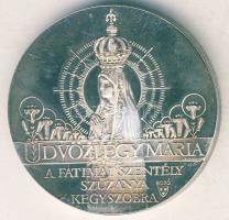 DN "Nemzeti Engesztelő Zarándoklat" ffém emlékérem. Szign.Bozó T:PP