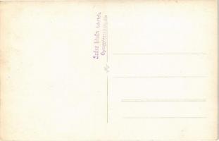 Gyergyószentmiklós, Gheorgheni; Szász István "Havasigyopár" penziója a Gyilkostónál. Gábor...