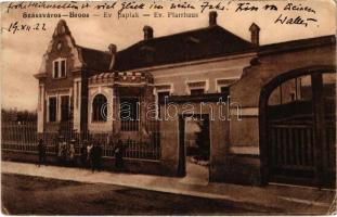 1922 Szászváros, Broos, Orastie; Evangélikus paplak / Pfarrhaus / Lutheran parish (EK)