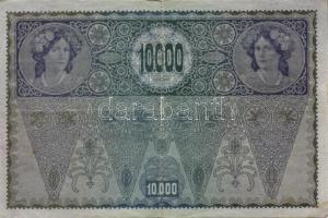 Ausztria/Osztrák-Magyar Bank 1918. 10.000K piros, vízszintes "Deutschösterreich" fny-sal, ...