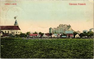 1908 Fülek, Filakovo; vár. Krämer Jeremiás kiadása / Filakovsky hrad / castle ruins (EK)