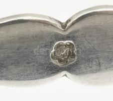 Ezüst(Ag) késbak, 5 db, jelzett, h: 10 cm, nettó: 155,3 g