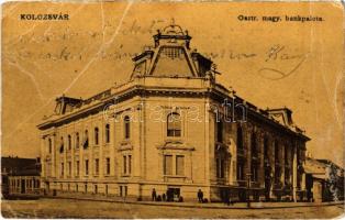 Kolozsvár, Cluj; Osztrák-magyar bankpalota. 5. (W.L. ?) / Austro-Hungarian bank palace (Rb)