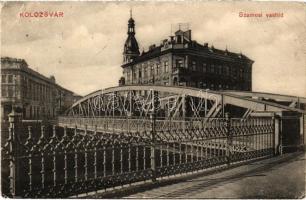 1910 Kolozsvár, Cluj; Szamosi híd. W.L. Bp. 131. 1910. / Somes bridge (EK)