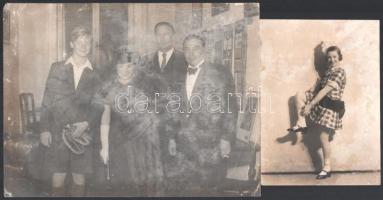 cca 1930 10 db nagyobb méretű színészfotó Angelo és más fotósoktól, rossz állapotban 18x24 cm-ig