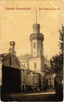 1910 Zsombolya, Hatzfeld, Jimbolia; Gróf Csekonics kastély. W.L. Bp. 1988. Dörfler Victor kiadása / castle