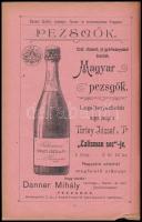 cca 1900 Szeged, Danner Károly csemege, tea, rum, fűszer, ásványvíz kereskedő képes árjegyzéke. Lito...