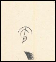 Molnár C. Pál (1894-1981): Telefonos kisasszony. Kis szériás ofszet, papír, 29,5×21 cm