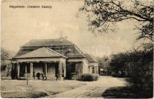 1911 Nagyalmás, Almasu Mare; Uradalmi kastély. Papp Antal kiadása / manor castle