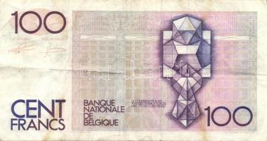 Belgium 1978-81. 100Fr (3x) T:II/III,III