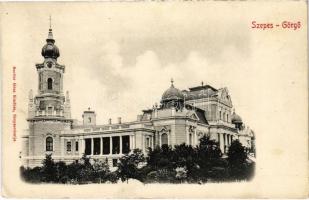 1911 Görgő, Szepesgörgő, Harchov, Spissky Hrhov; Gróf Csáky Vidor kastélya. Szoller Géza kiadása / castle